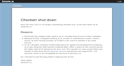 Desktop Screenshot of checkerr.org